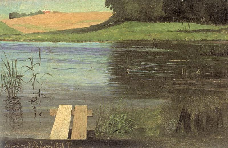 Lundbye, Johan Thomas Study of a Lake